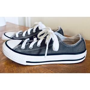 Kids' Chuck Taylor All Star Low Top Sneakers, Gray, Size 13